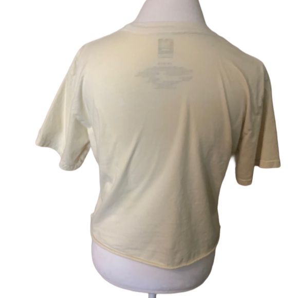 Yelllow Camaro Cropped T-Shirt - Picture 4 of 6